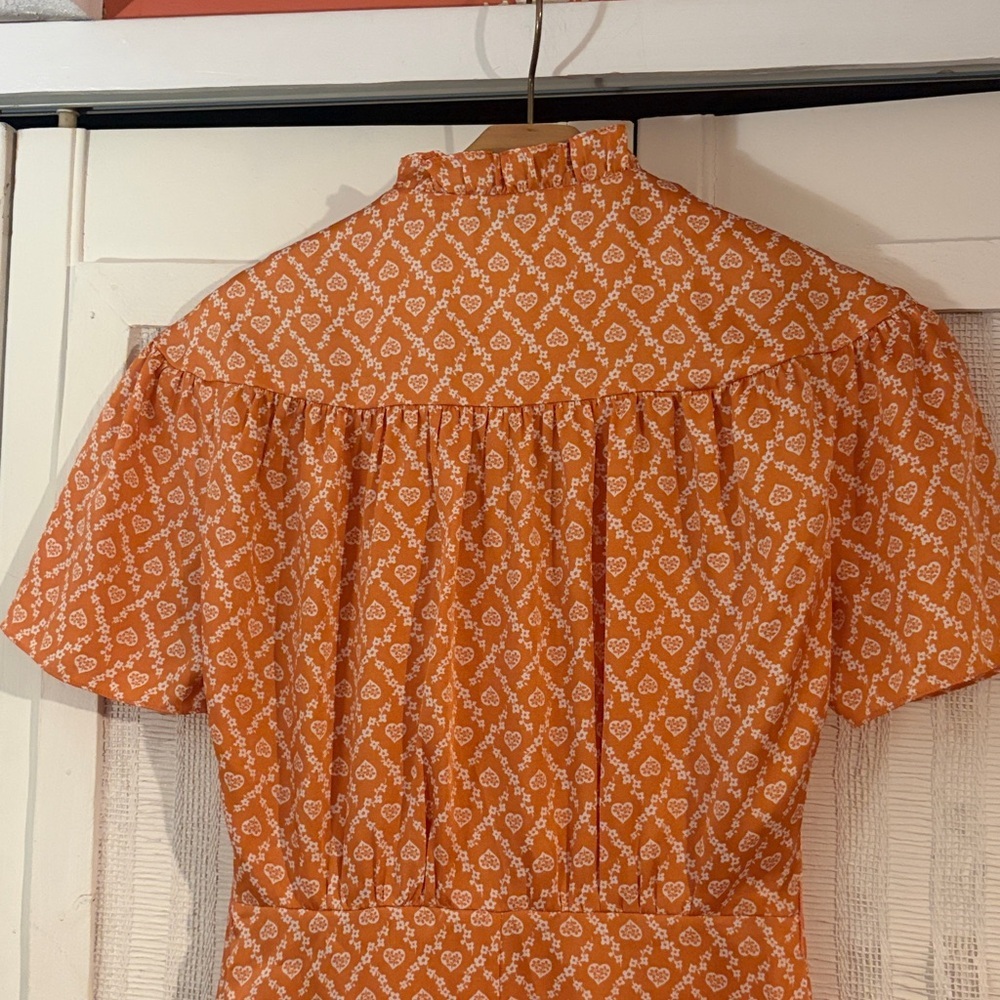 Suzen Asymmetric Ruffle Mini Dress size small - Picture 9 of 9